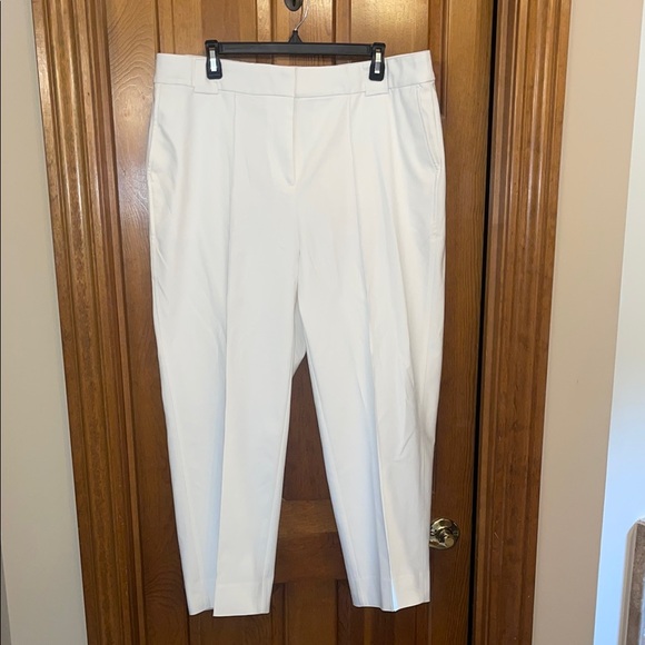 Great Description About Plus Size White Ankle Pants